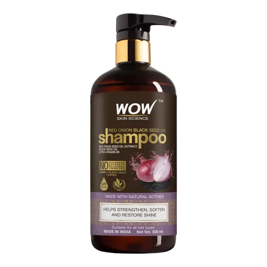 Red Onion Black Seed Oil Shampoo with Red Onion Seed Oil Extract - 250 ml