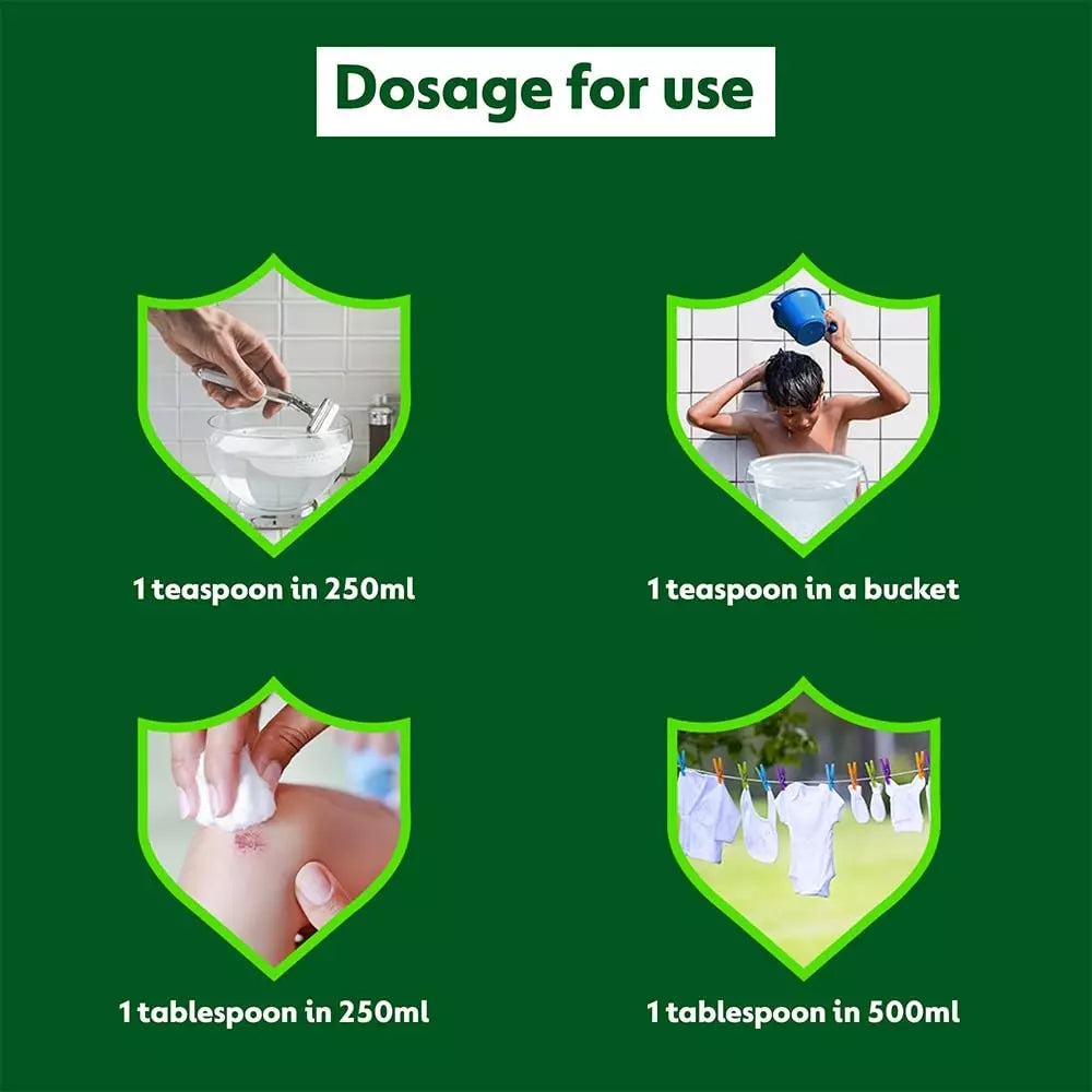 Dettol Antiseptic Liquid 550 ml for First Aid, Surface Disinfection and Personal Hygiene