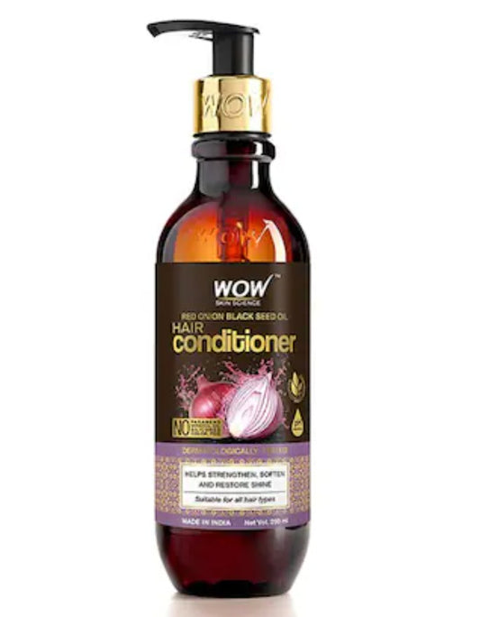 8- WOW Skin Science Onion  Hair Care - Hair Conditioner  250ml MRP: ₹299