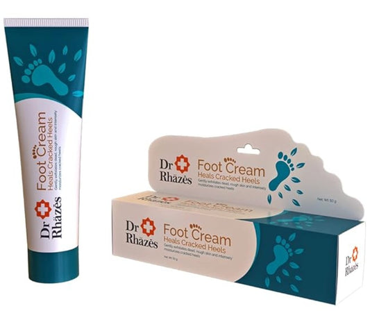 Dr Rhäzes Foot Cream | Restores Cracked Heels | Enriched With Turmeric, Saffron, Shea Butter, Ginseng