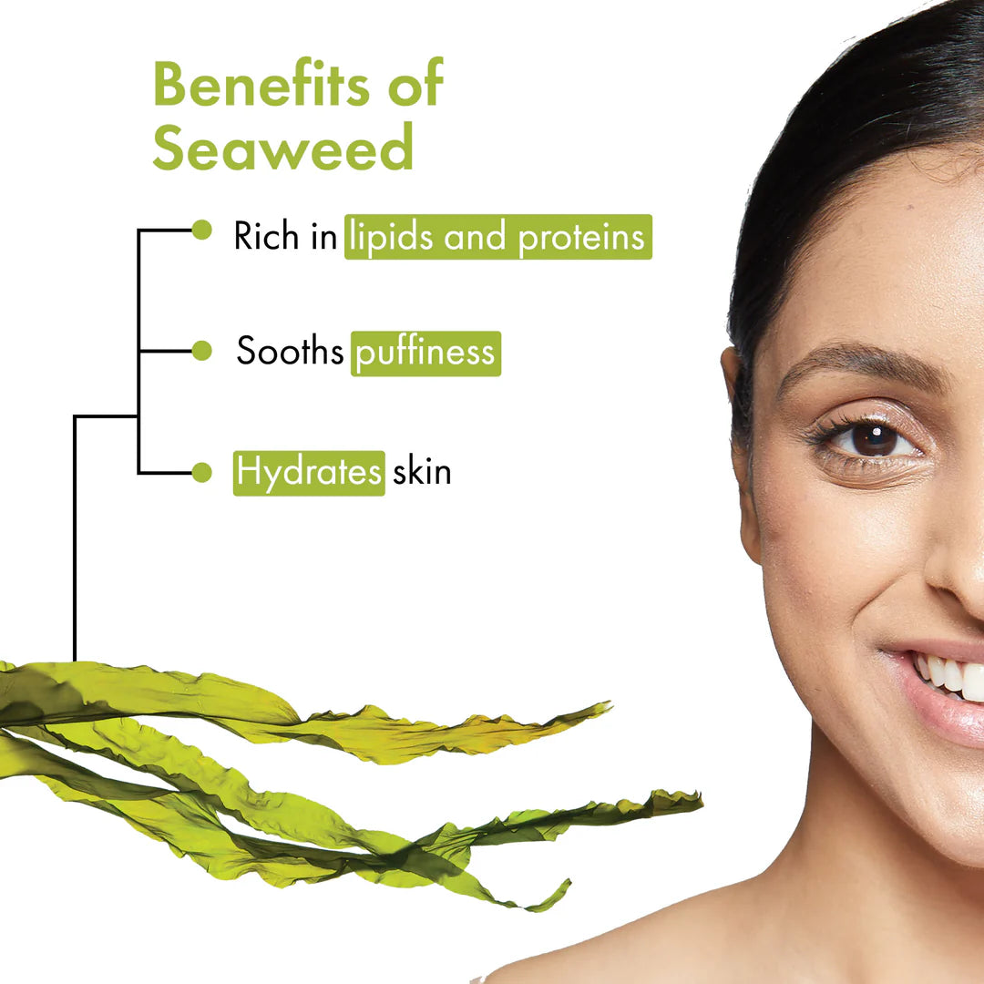Good Vibes ! Seaweed & Green Tea Dark Circle Reducer Under Eye Patch