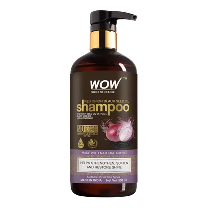 Red Onion Black Seed Oil Shampoo with Red Onion Seed Oil Extract - 250 ml