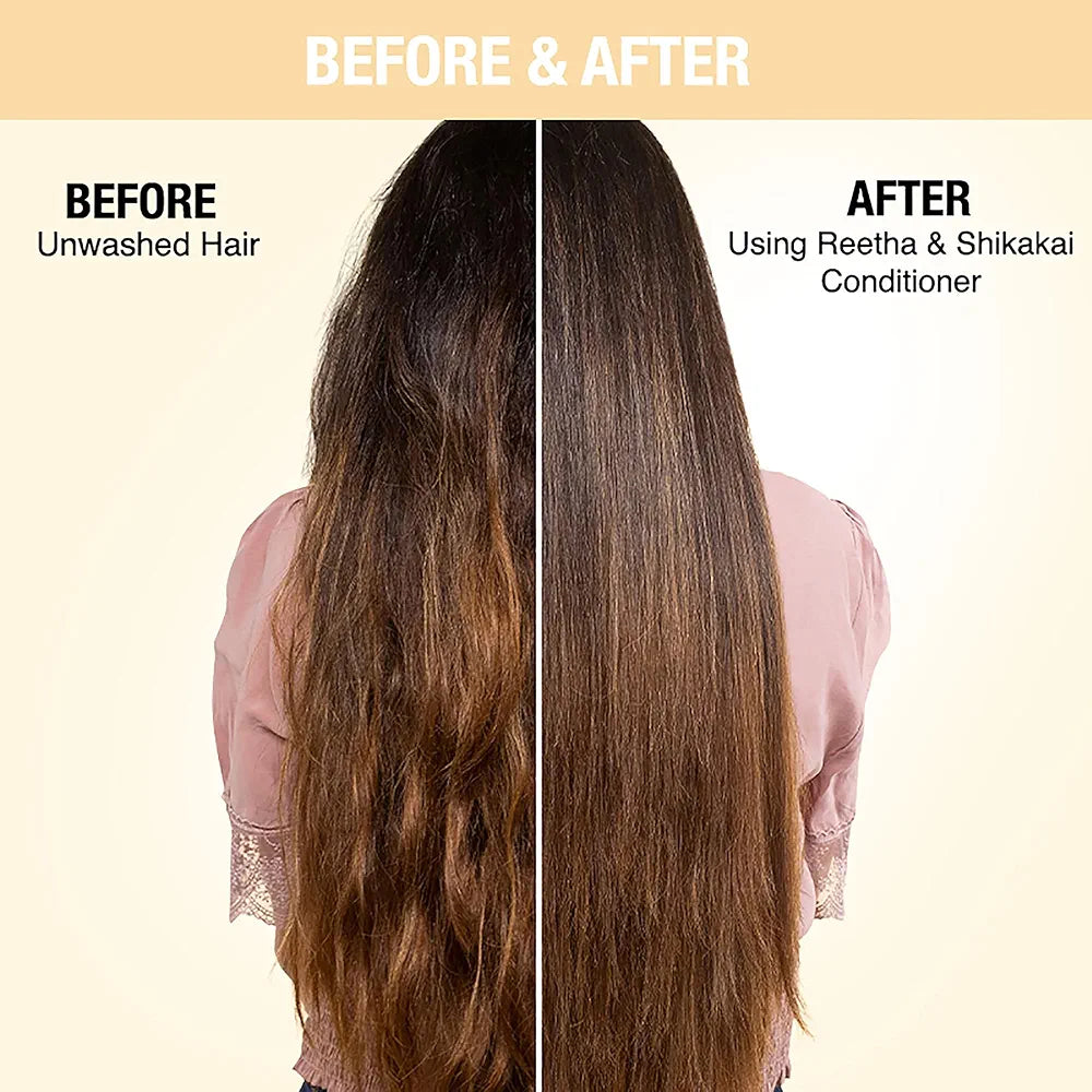 Nykaa Naturals Hair Mask, Reetha and Shikakai, 6.76 oz - Strengthens Roots for Fine Hair - Hair Moisturizer for Dull Hair - Safe for Colored Hair