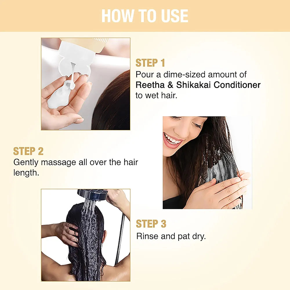 Nykaa Naturals Hair Mask, Reetha and Shikakai, 6.76 oz - Strengthens Roots for Fine Hair - Hair Moisturizer for Dull Hair - Safe for Colored Hair