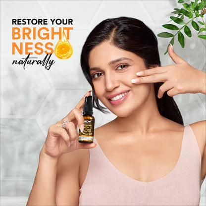 WOW Skin Science Brightening 20% Vitamin C Face Serum -30 ml -For Dark Circles