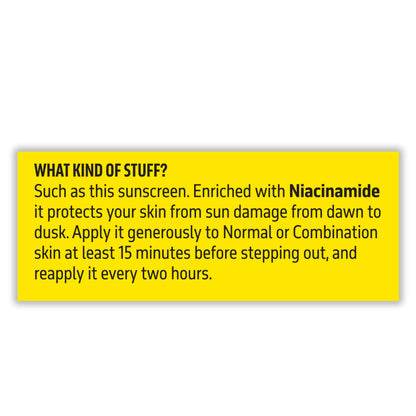 PHY Daily Skin Defense Sunscreen SPF 45 | Protects from Sun Damage | Niacinamide Cream | Great for Daily Use, Suitable for All Skin Types, 75 ml